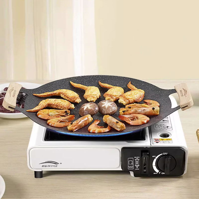 Korean Bbq Grill - ﻿ Chapa de Grelhar para Camping