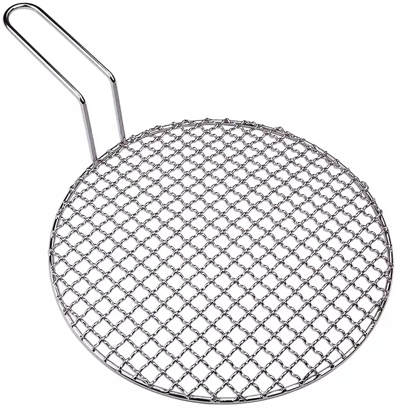 Grelha Redonda de Malha de Aço - Korean Bbq Grill avaliação e preço