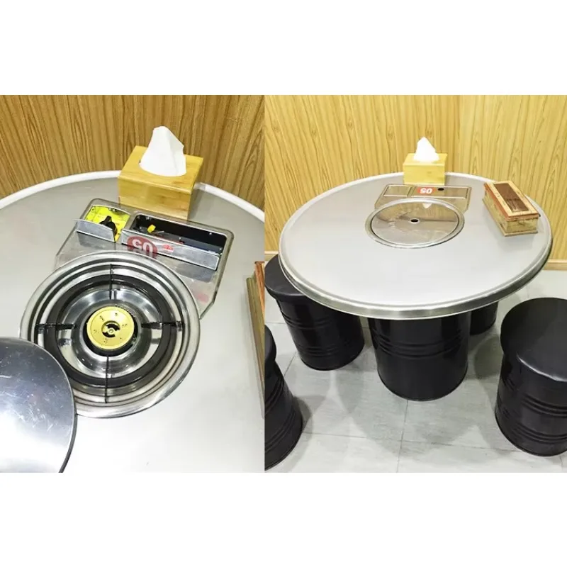 Comercial interno portátil emb - Korean Bbq Grill avaliação e preço