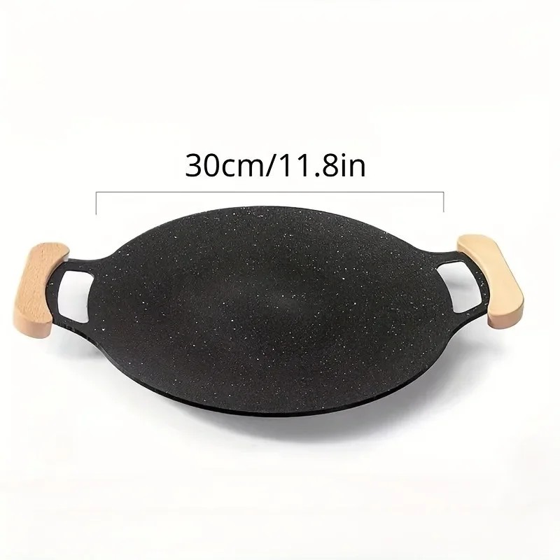 Nova panela de grelhar redonda - Korean Bbq Grill avaliação e preço